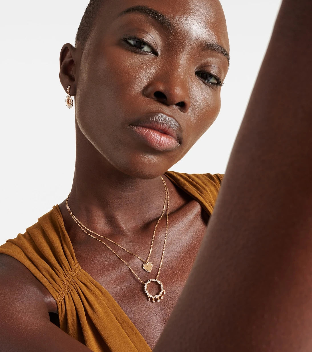 Suzanne Kalan - 18kt gold necklace with diamonds