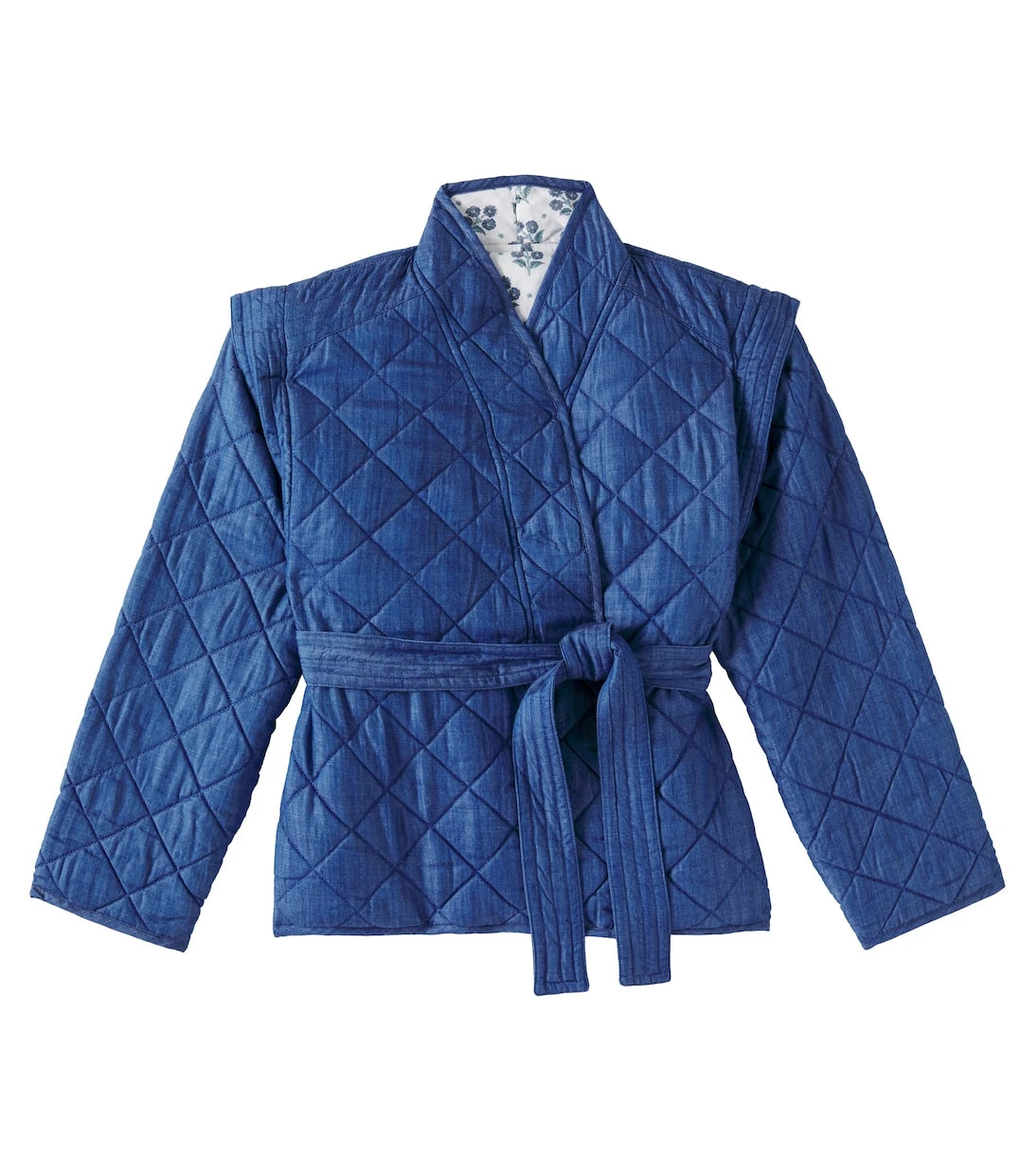 The New Society - Eleni reversible wrap jacket