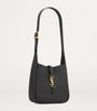 Saint Laurent Black Deerskin Baby Le 5 à 7 Shoulder Bag