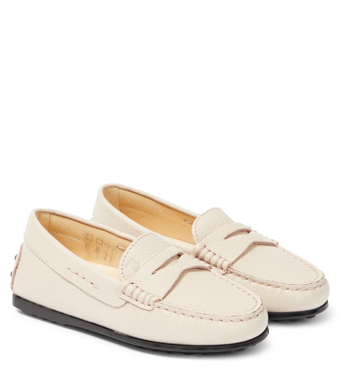 Tod's Junior - Gommino leather moccasins