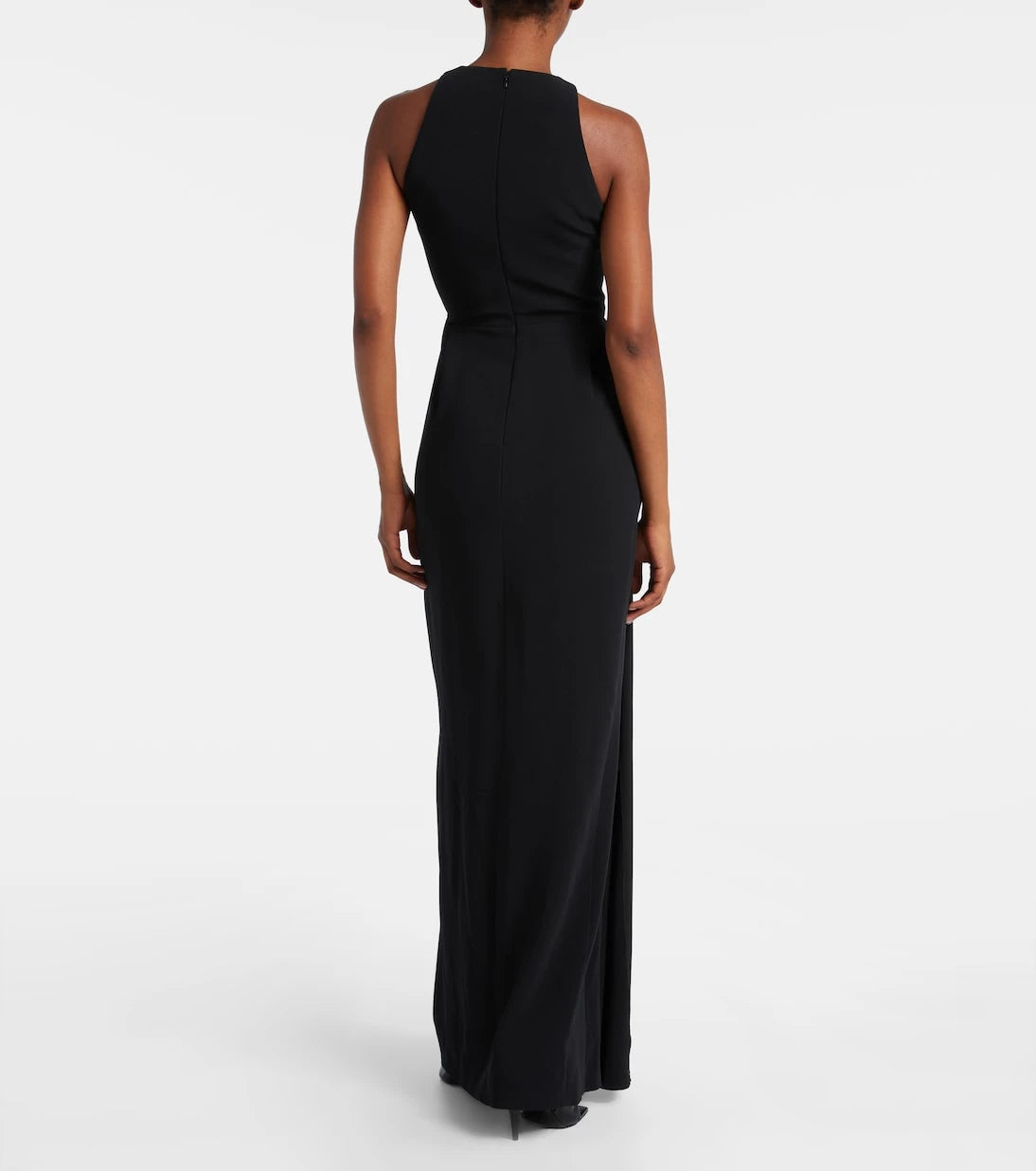 Givenchy - Draped halterneck maxi dress