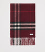 Cashmere Contrast Check Scarf