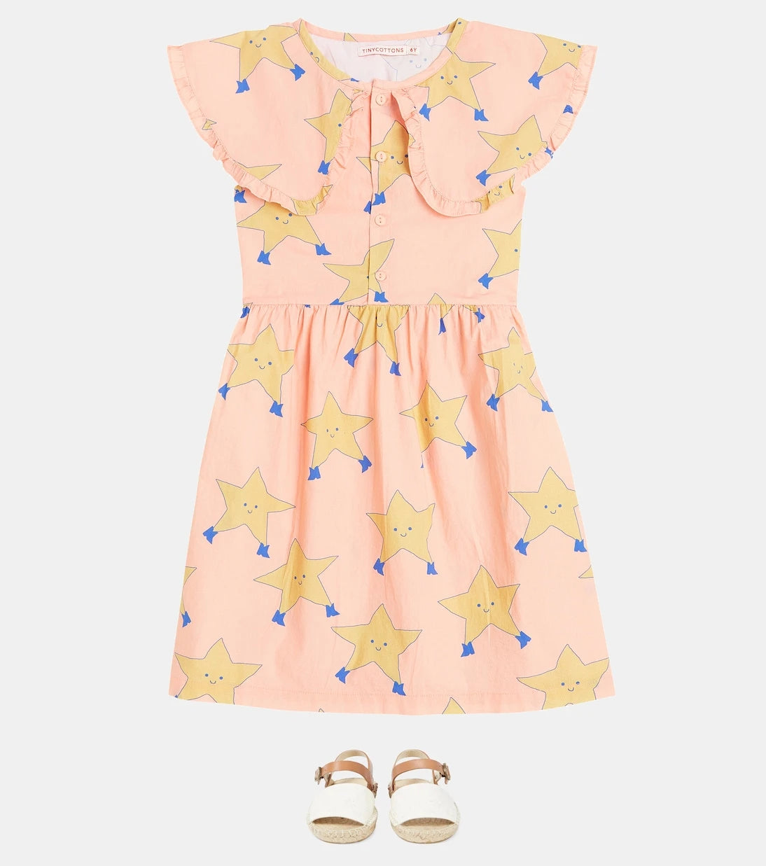 Tinycottons - Dancing Stars cotton poplin dress