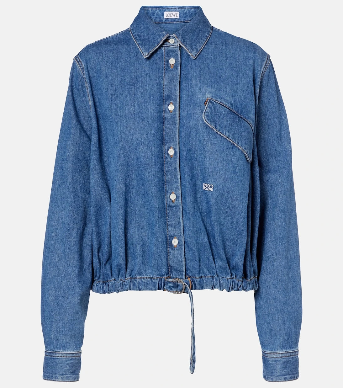 Loewe - Çift L denim gömlek