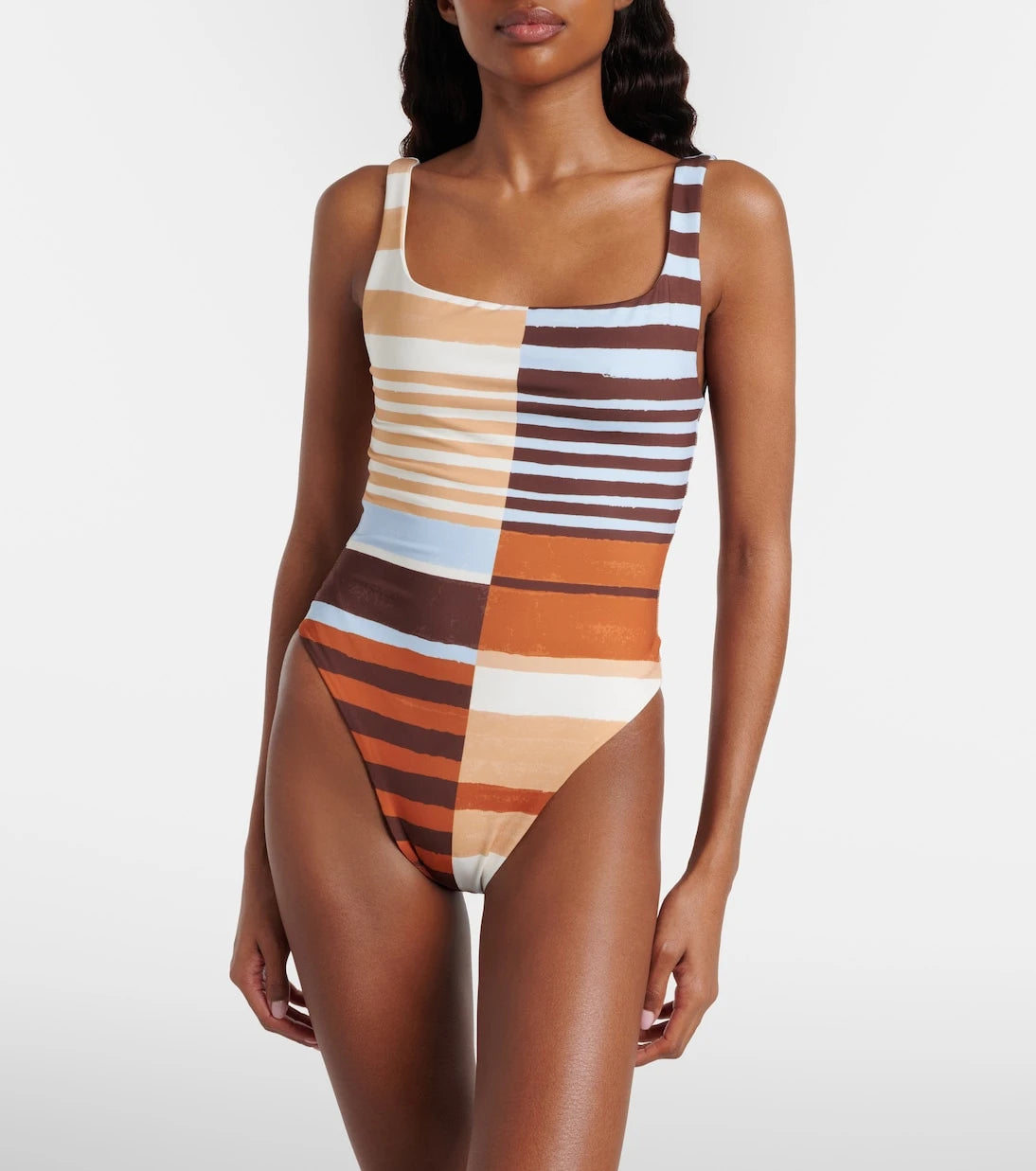Cala de la Cruz - Vienna striped swimsuit