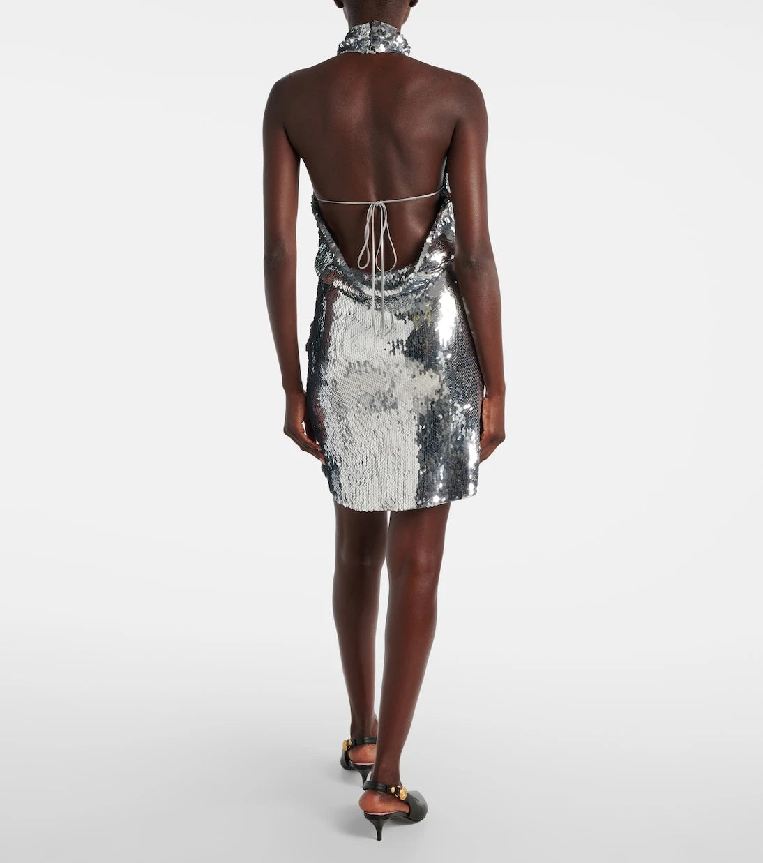 Balmain - Payetli mini elbise