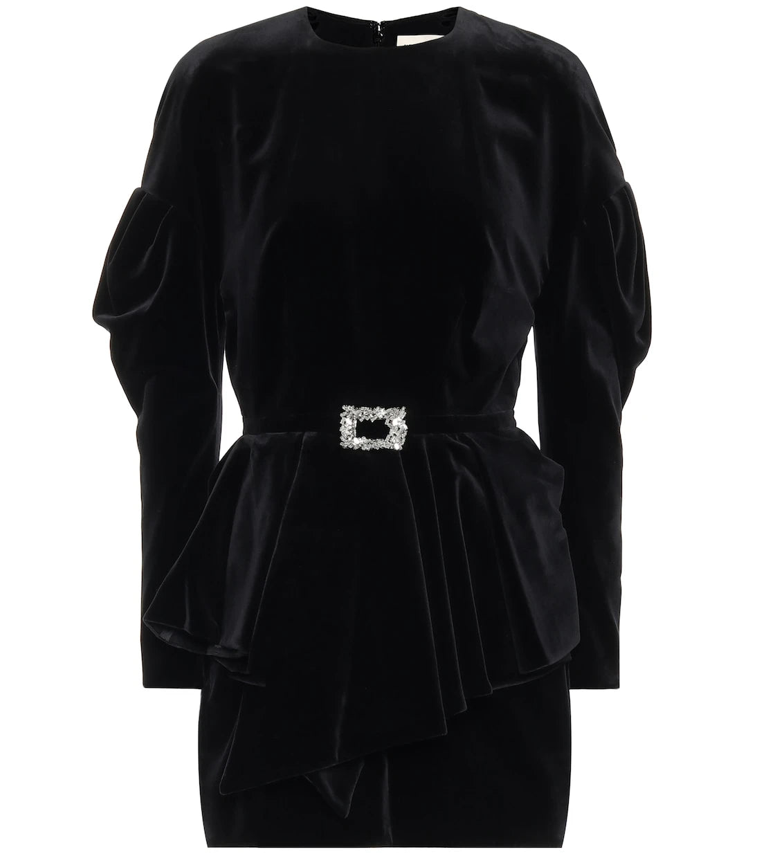 Alexandre Vauthier - Embellished velvet minidress