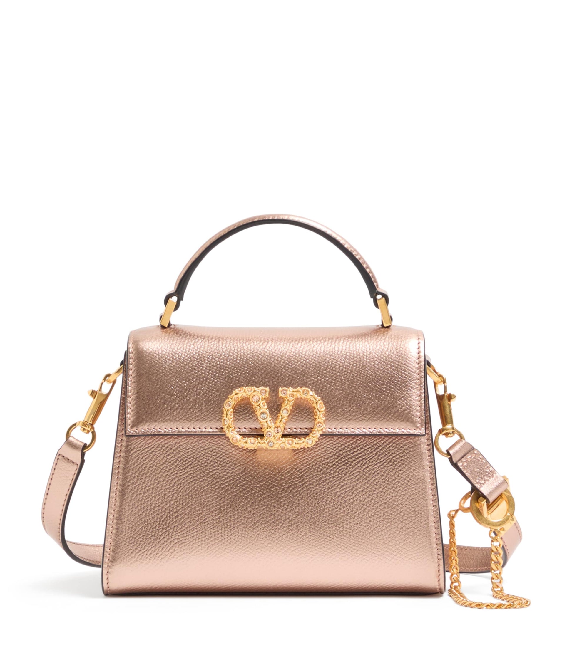 Mini Leather VSLING Top-Handle Bag