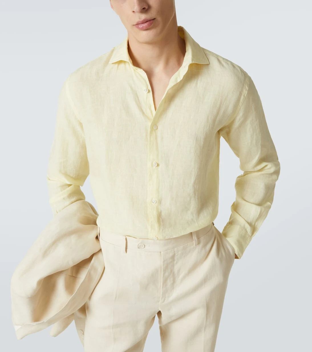 Thom Sweeney - قميص كتان