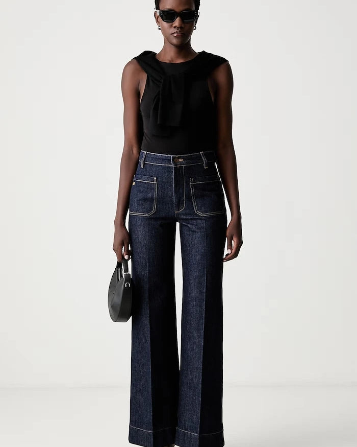 Victoria Beckham wide leg kadın Alina jean