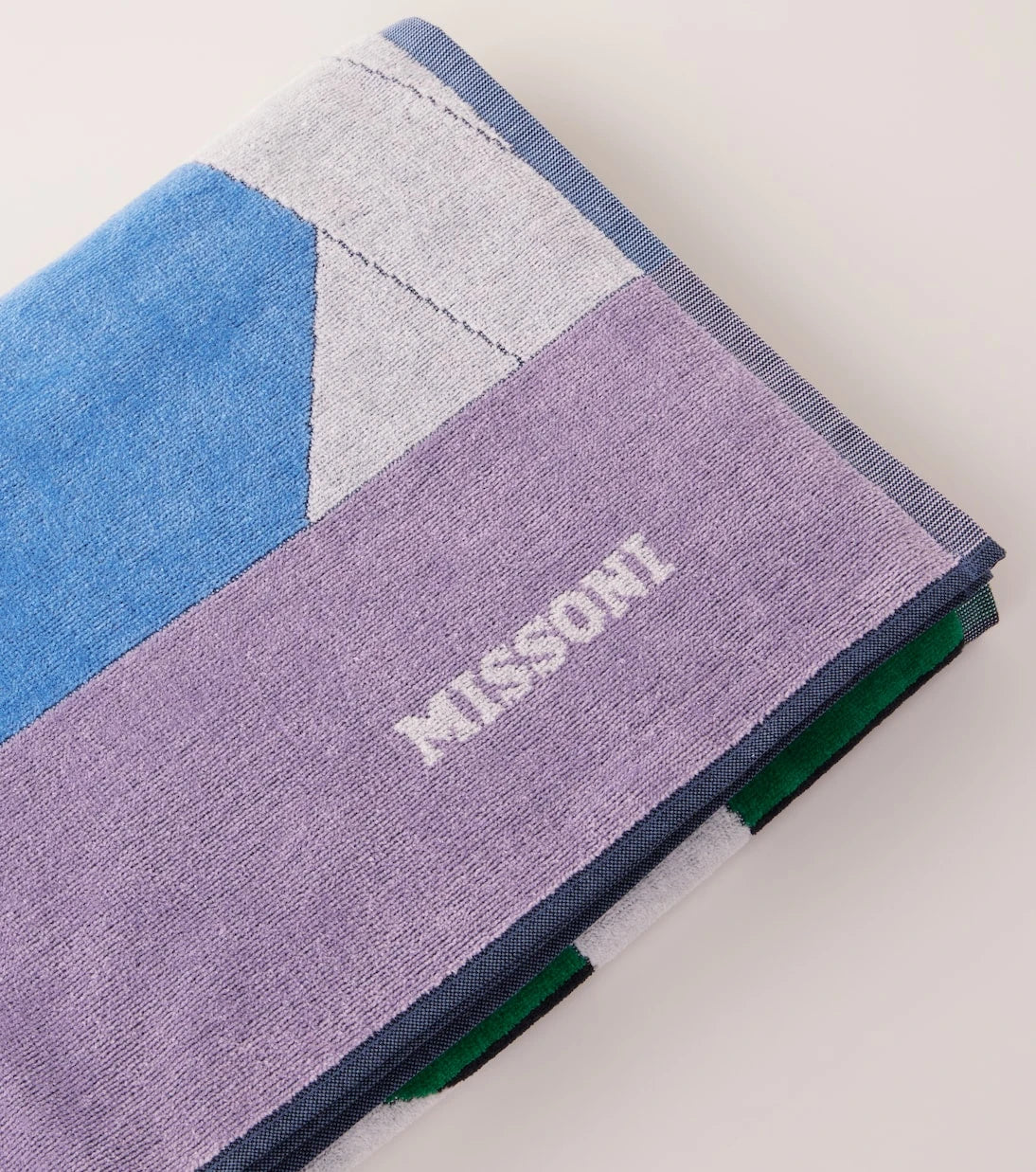 Missoni - منشفة شاطئ أكابولكو من القطن تيري