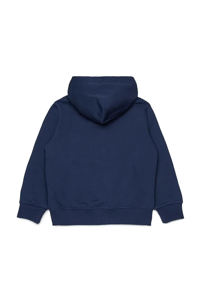 Pamuklu çocuk bluzu Diesel SDROPSHOODZ OVER SWEAT-SHIRT