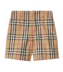 Burberry Kids Oxford Cotton Check Shorts (3-12 Years)