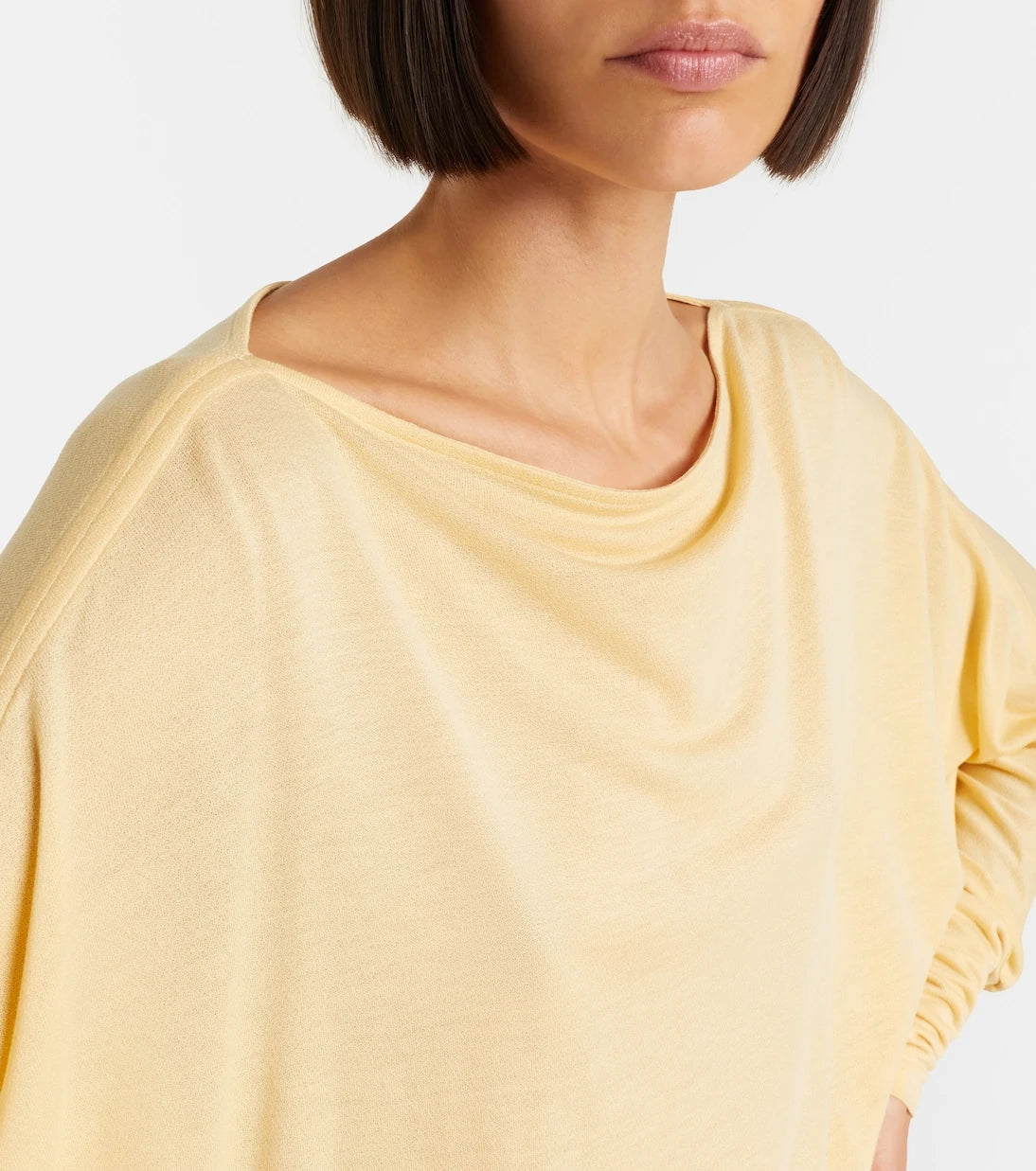 Toteme - Draped jersey top