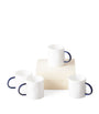 FELDSPAR Set of 4 Cobalt Espresso Mugs