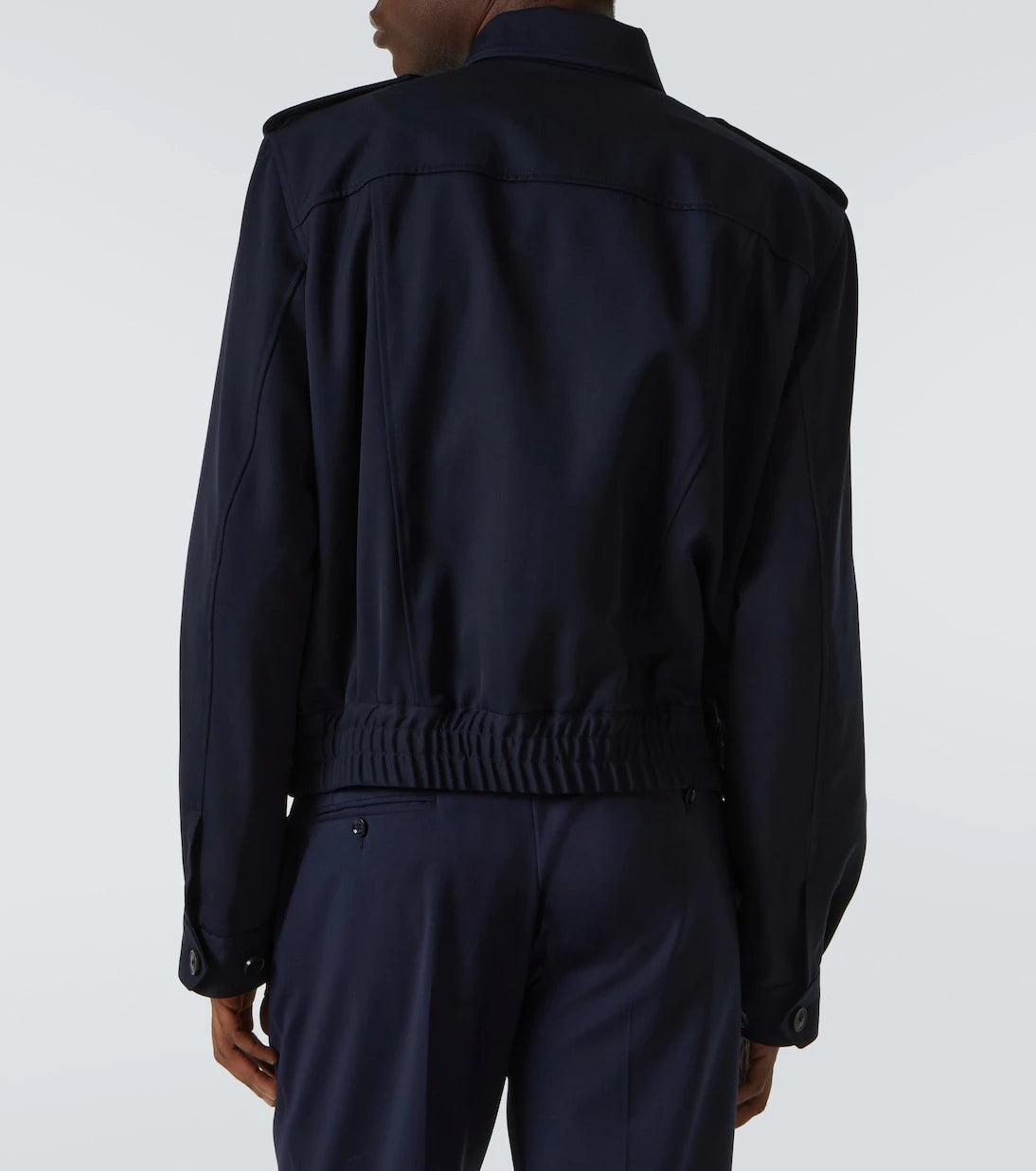 Dries Van Noten - Wool gabardine jacket