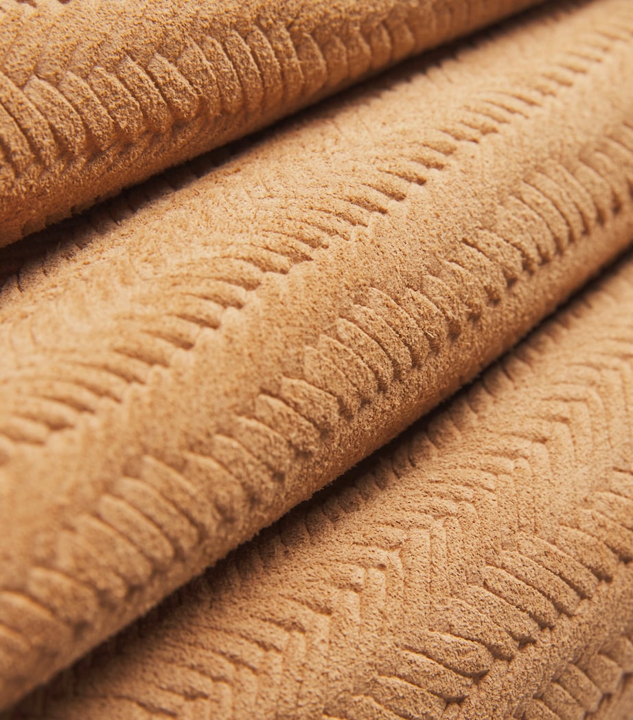 Beige Suede Vannier Jacket