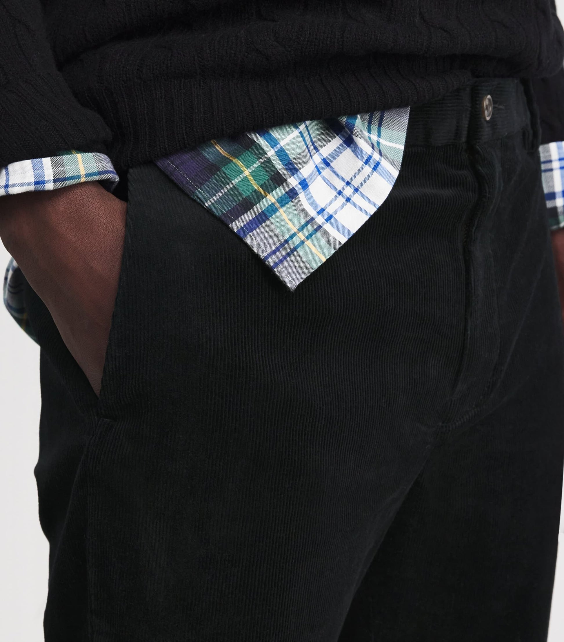 Corduroy Andover Slim Trousers