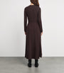Cable Knit Maxi Dress BROWN
