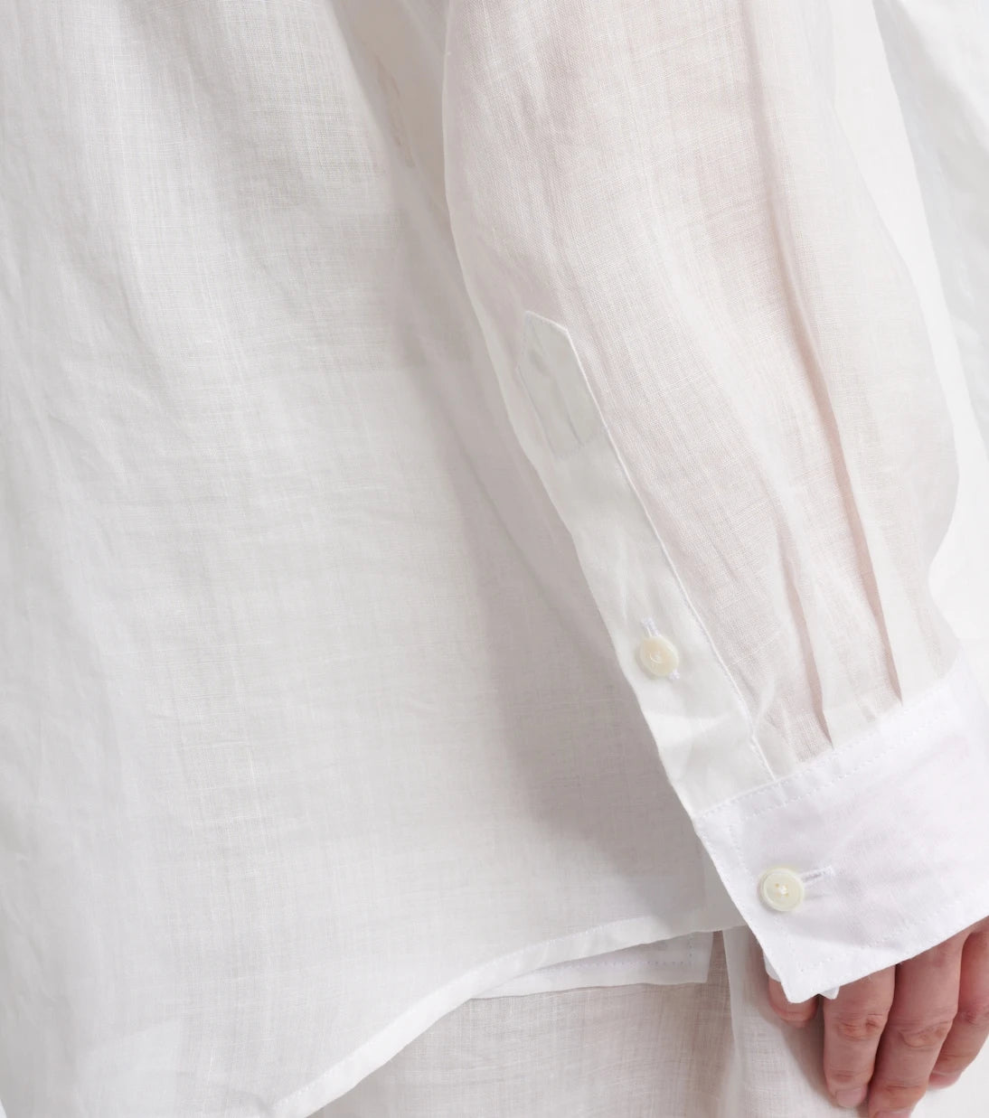 Toteme - Layered ramie voile shirt