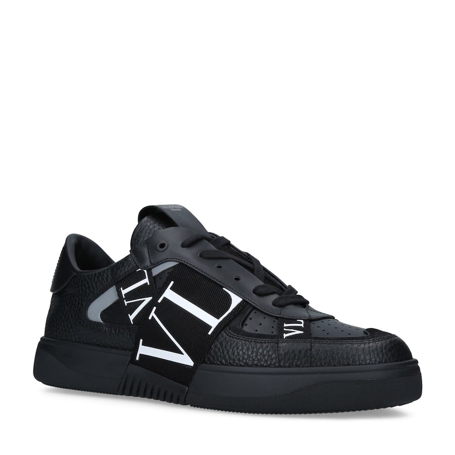 Valentino Garavani Leather Vl7N Bands Sneakers