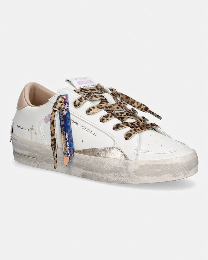 Crime London SK8 DELUXE Deri Spor Ayakkabı