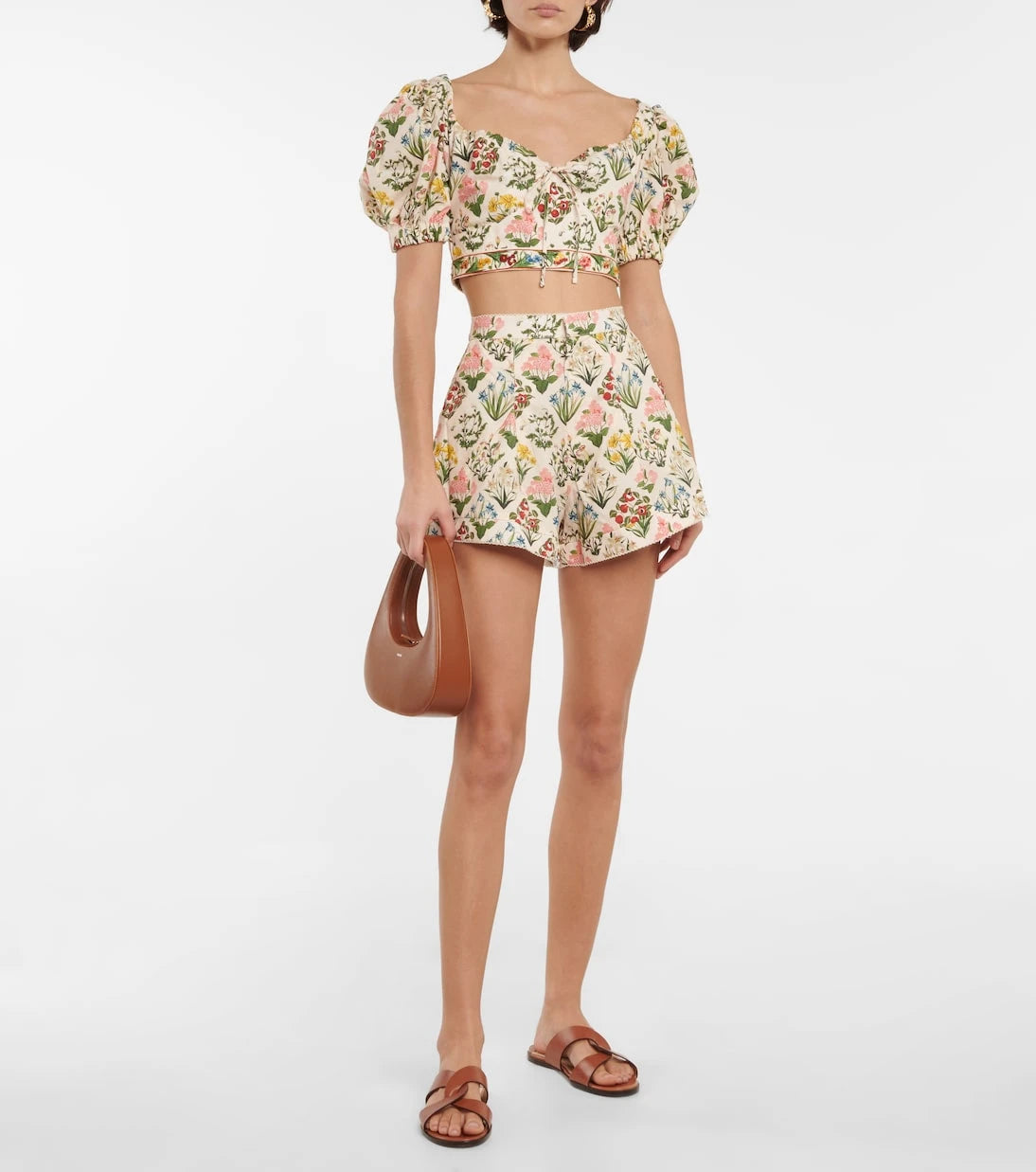 Agua by Agua Bendita - Palmarosa cotton crop top