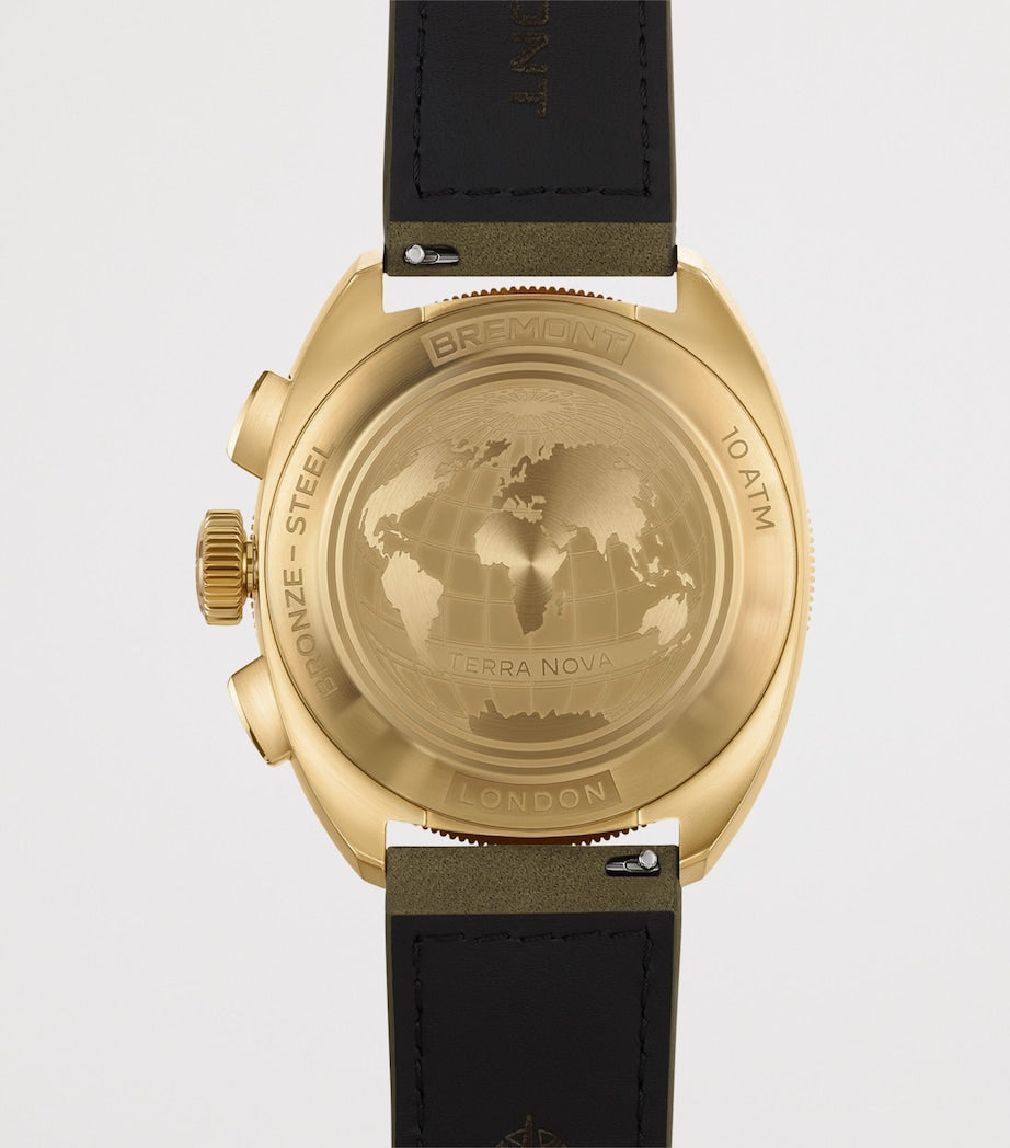 Bronze Terra Nova Chronograph Watch 42.5mm