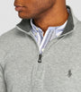 Polo Ralph Lauren Grey Quarter-Zip Sweatshirt