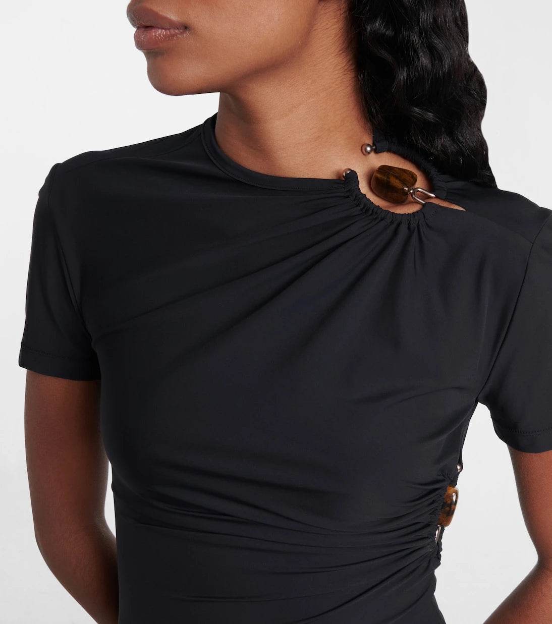 Christopher Esber - Orbit ruched minidress