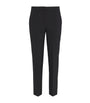Max Mara Black Gabardine Slim Trousers
