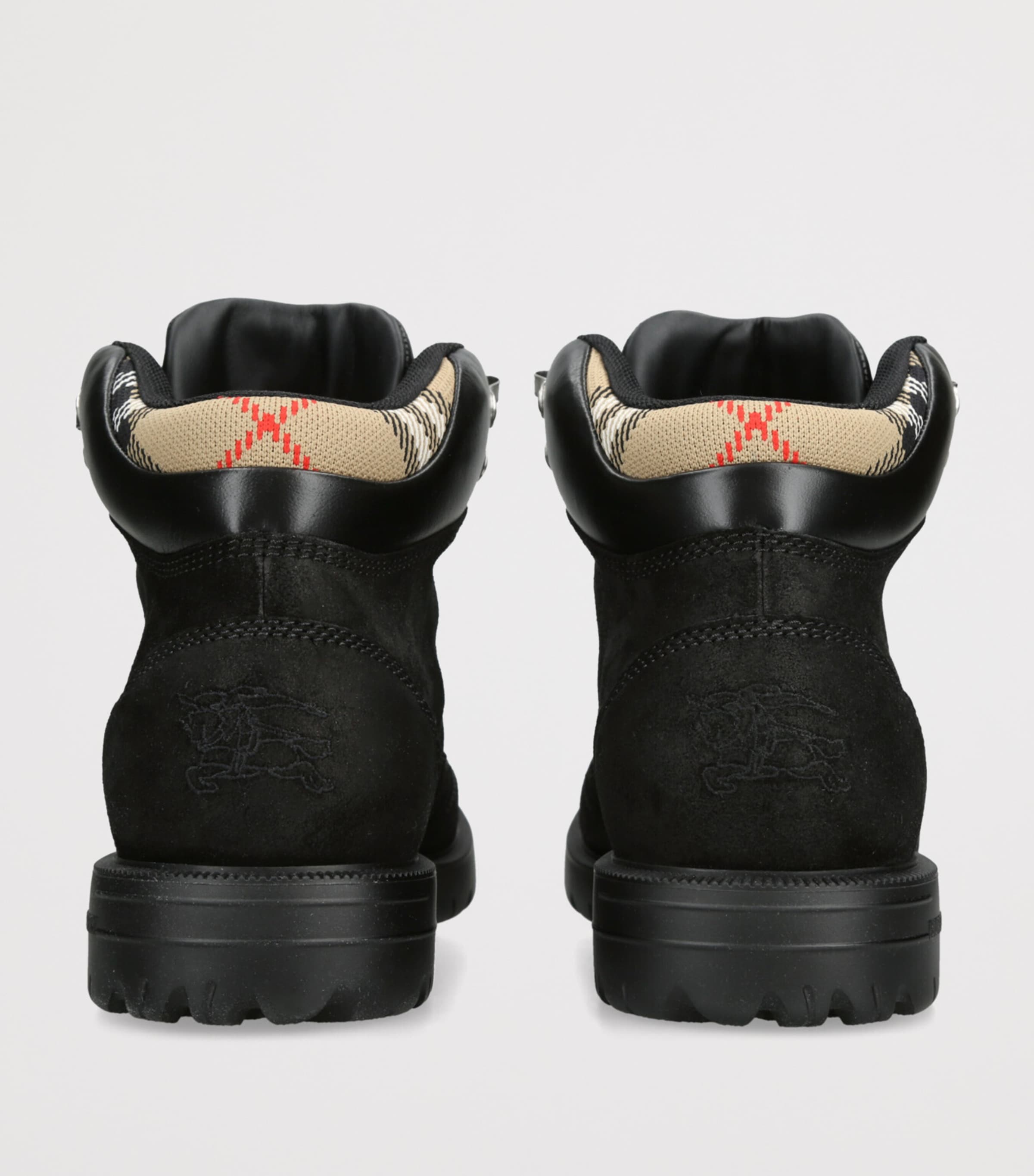 Burberry Suede Moor Hiking Boots