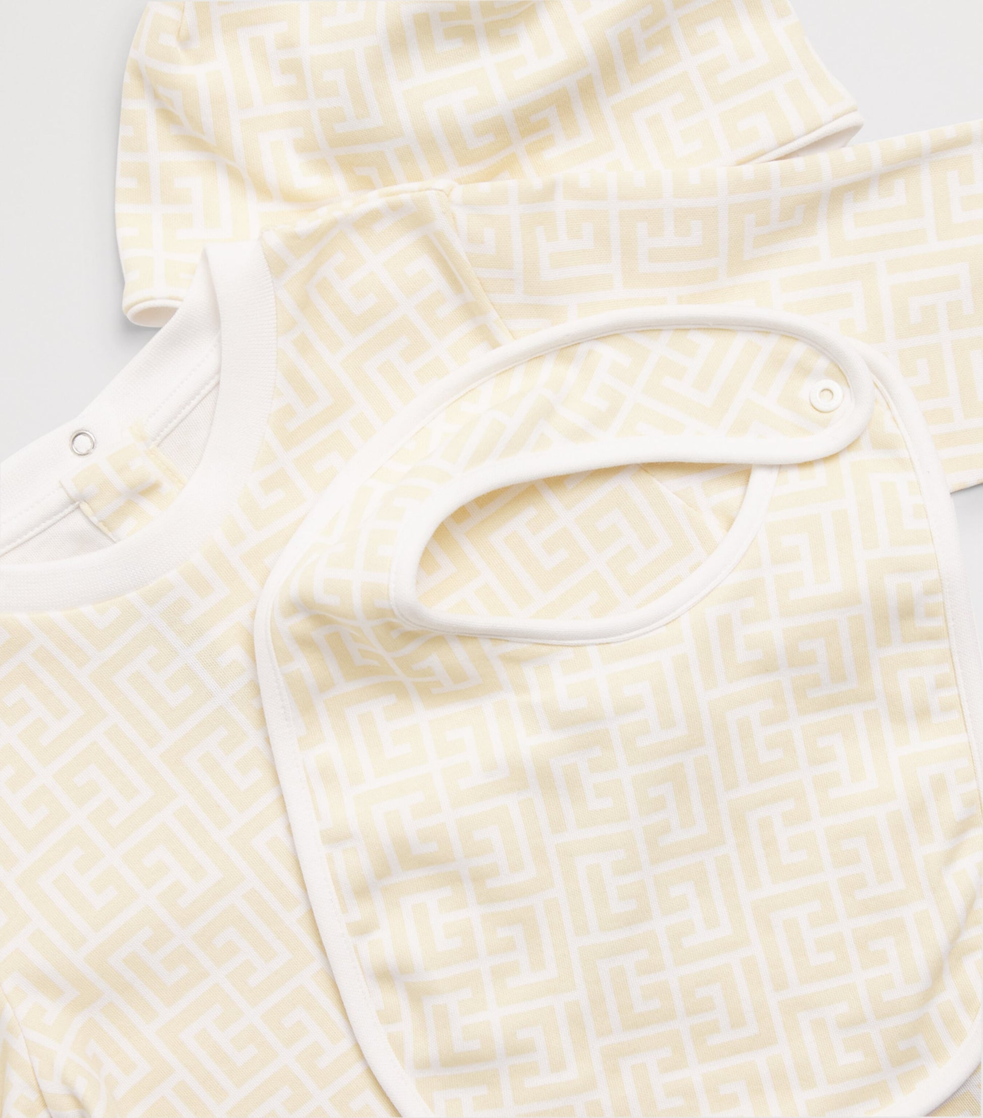 Balmain Kids All-In-One, Bib and Hat Set (3-9 Months)