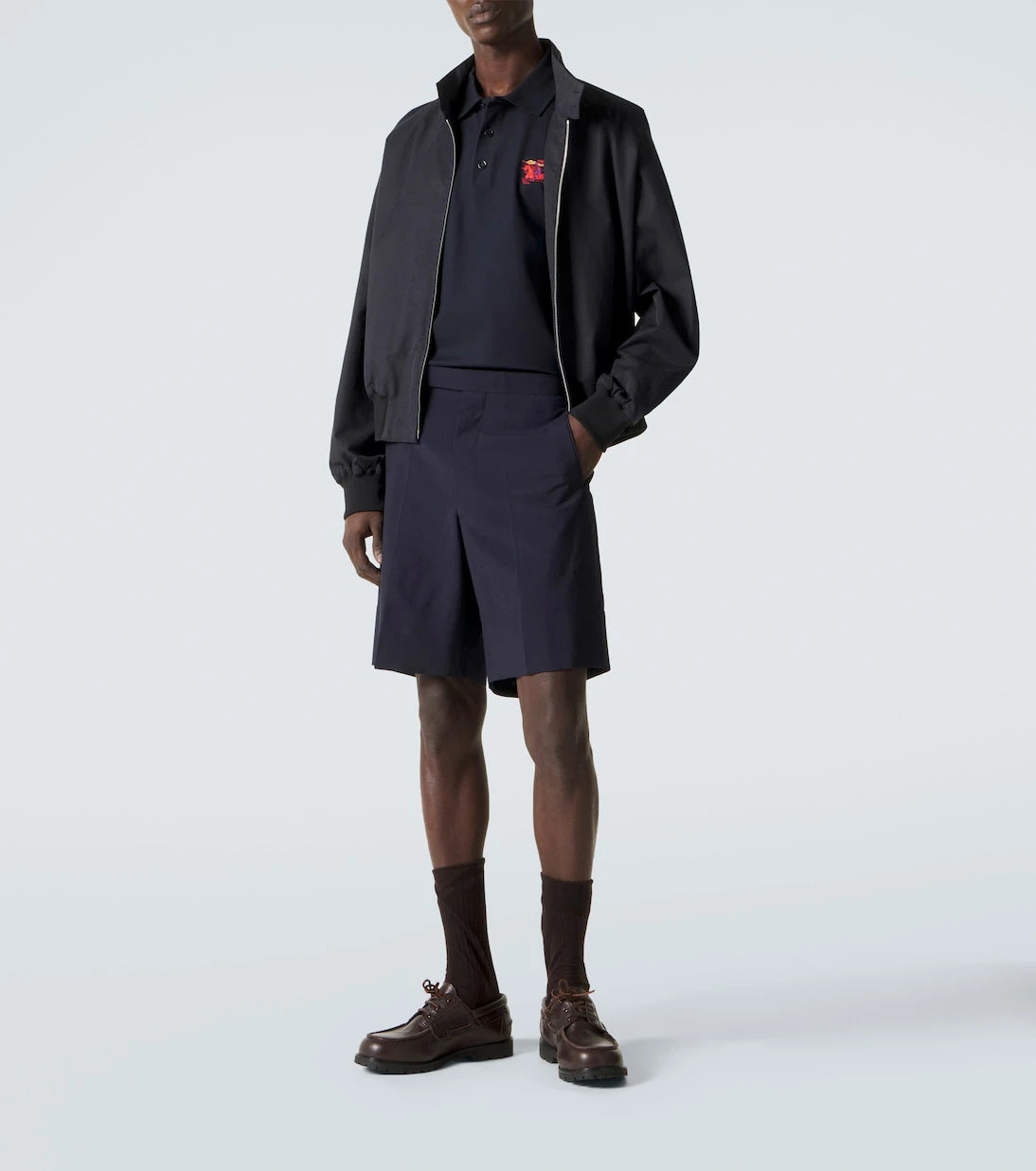 Burberry - EKD cotton piqué polo shirt