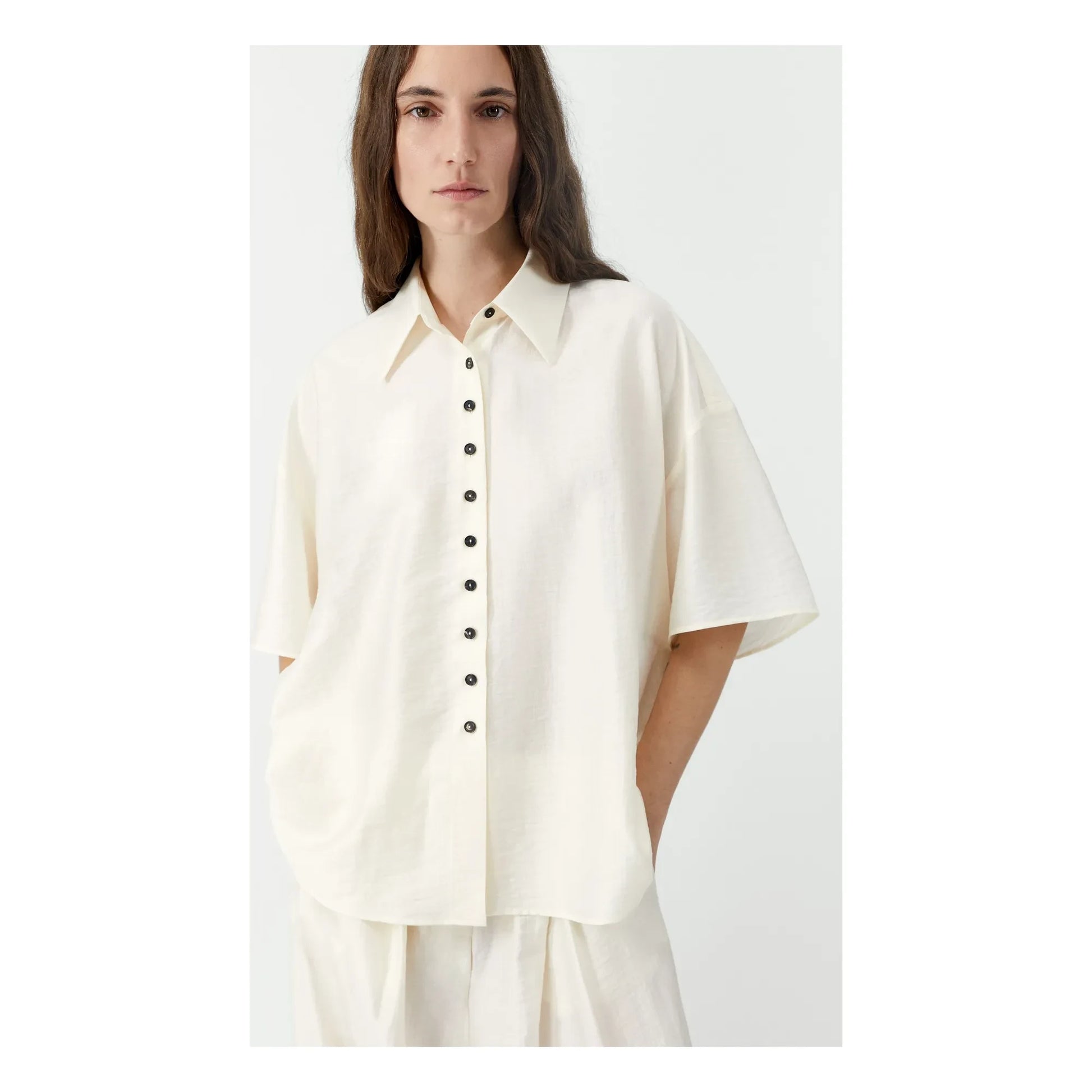 Cordera - Short-sleeved shirt | White
