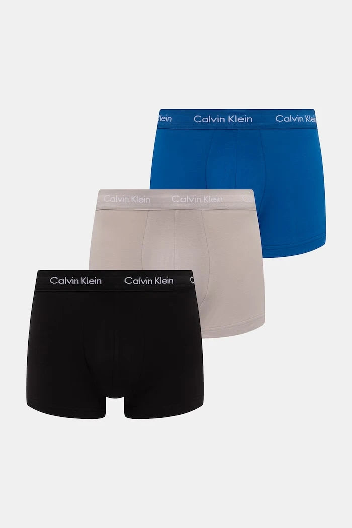 Calvin Klein Underwear Erkek Pamuk Elastan Bokser 3’lü