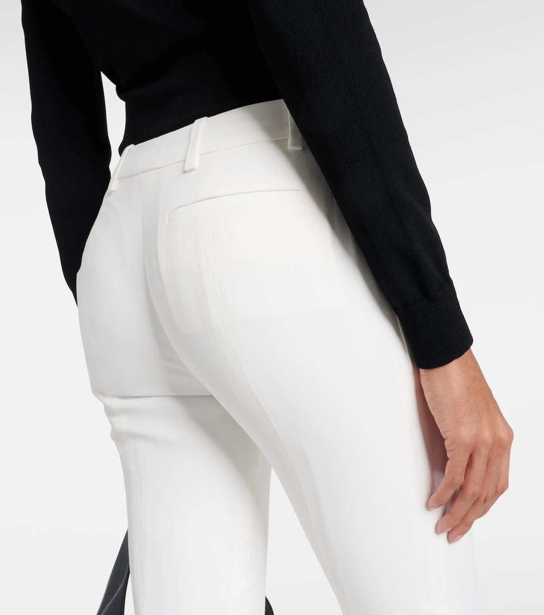 McQueen - Normal belli İspanyol paça pantolon