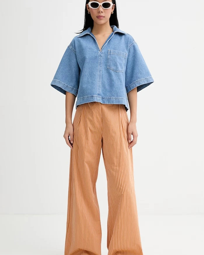 Marc O'Polo kadın denim bluz