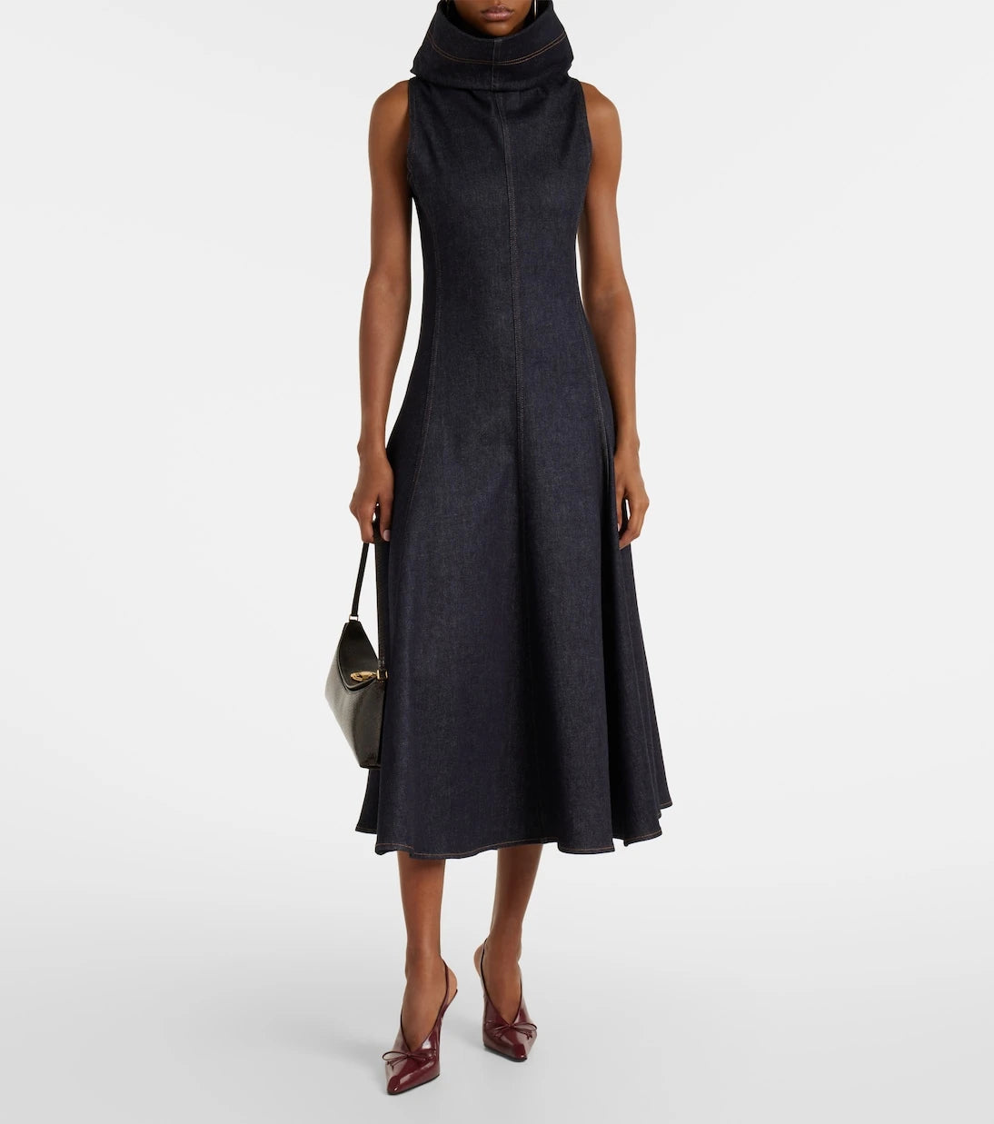 Jacquemus - Denim midi dress