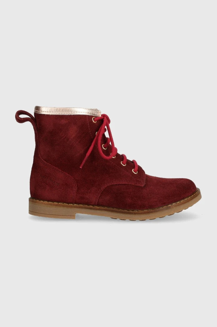 Детски велурени боти Pom D'api TRIP HI LACE
