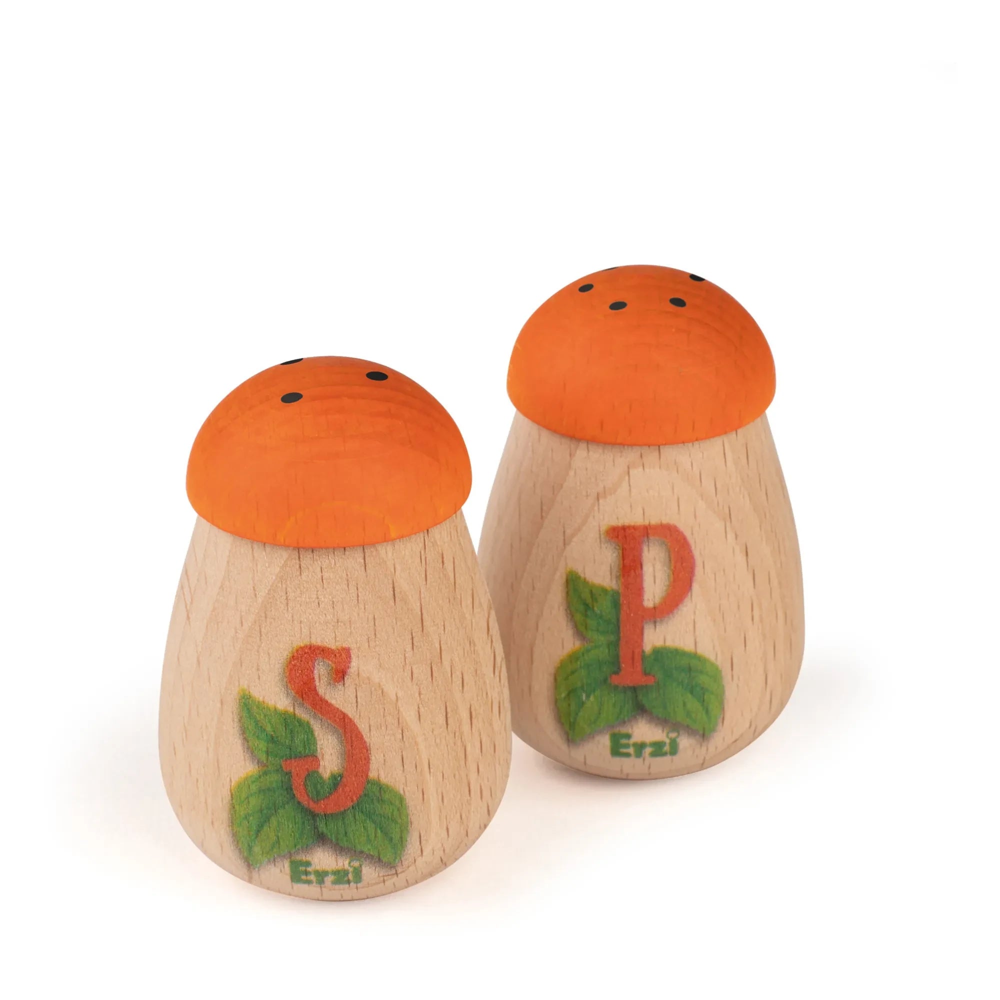 Erzi - Wooden Toy Salt & Pepper Shakers