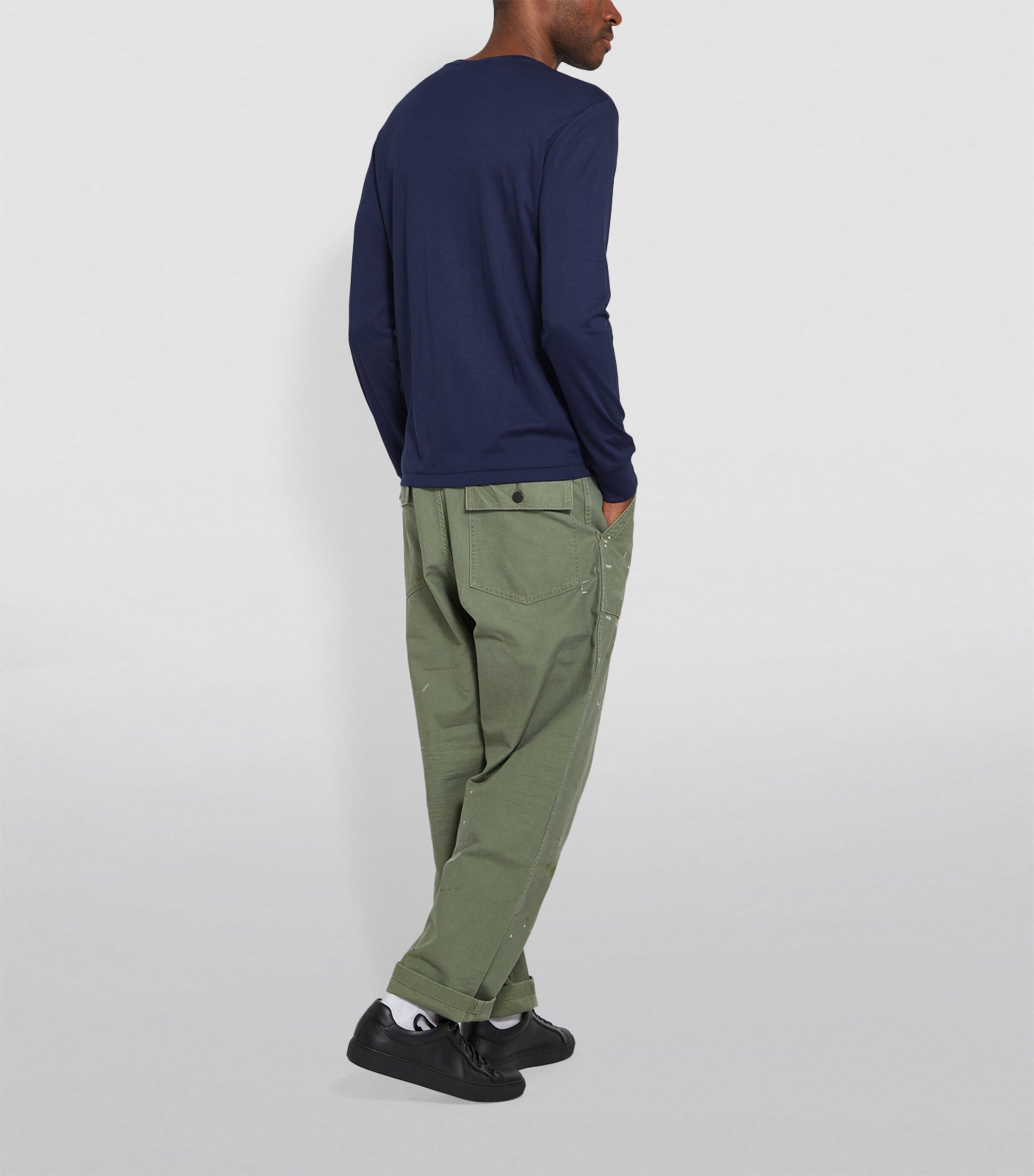 Pima Cotton Long-Sleeved T-Shirt