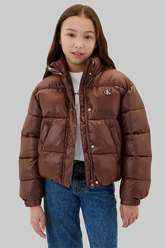 Calvin Klein Jeans капитонирано яке за деца
