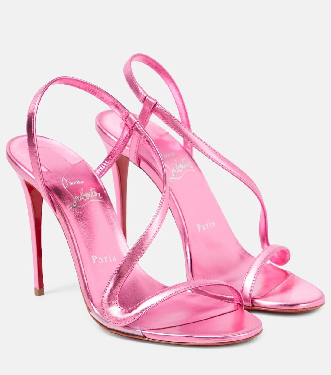 Christian Louboutin - صنادل Rosalie 100 الجلدية