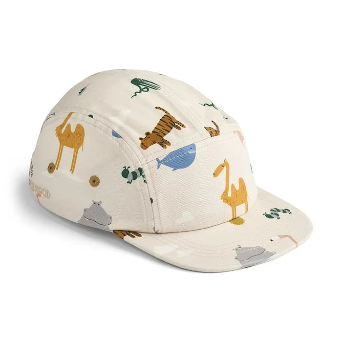 Детска памучна шапка с козирка Liewood Rory Printed Cap