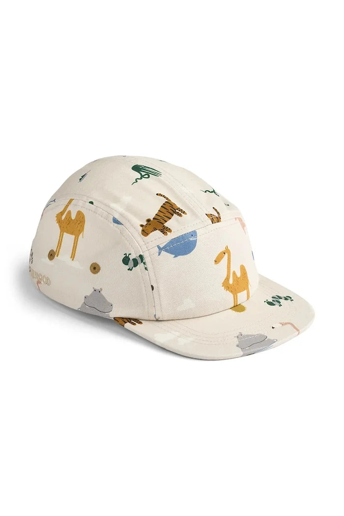 Детска памучна шапка с козирка Liewood Rory Printed Cap