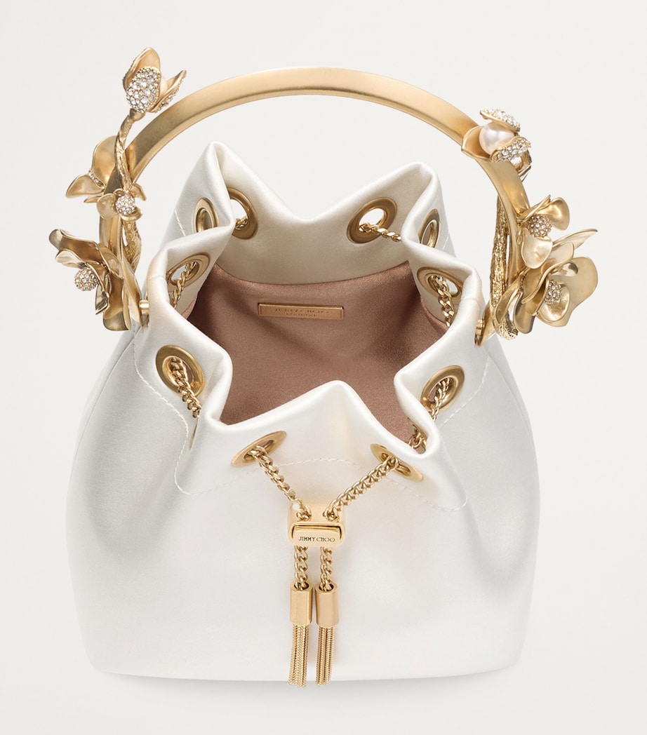 Multi Bon Bon Satin Top-Handle Bag