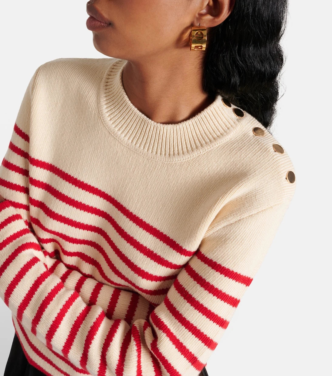 Altuzarra - Oz striped cotton and cashmere sweater