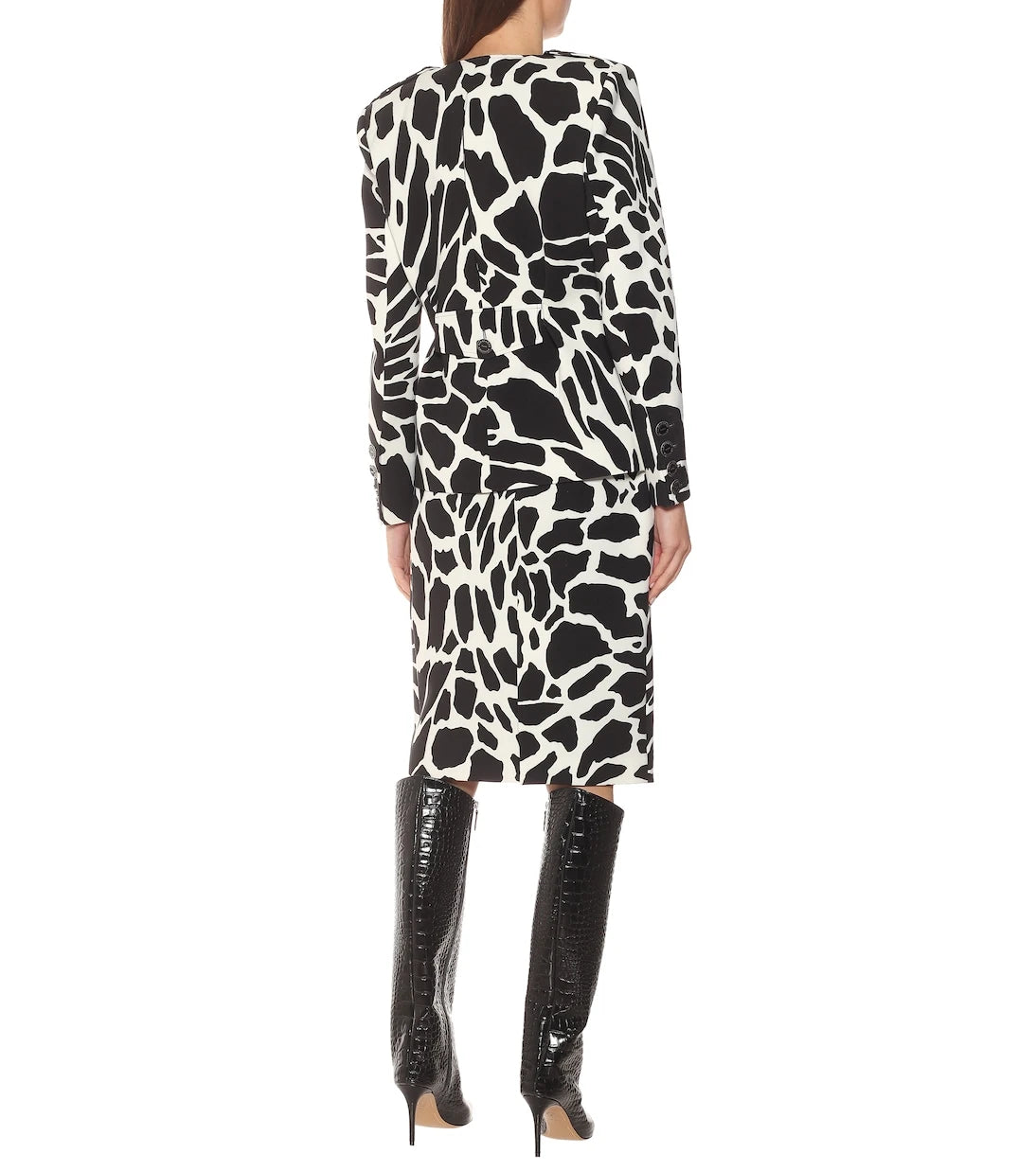 Alexandre Vauthier - Printed stretch-twill blazer