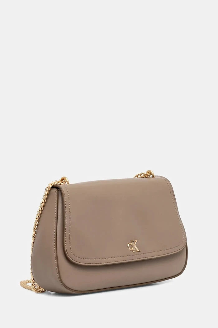 Calvin Klein чанта crossbody дамска от имитация на кожа